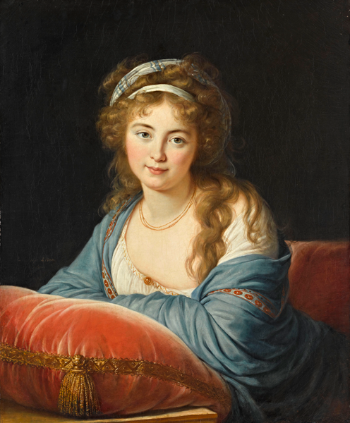エリザベート・ルイーズ・ヴィジェ・ル・ブラン 《エカチェリーナ・ヴァシリエヴナ・スカヴロンスキー伯爵夫人の肖像》