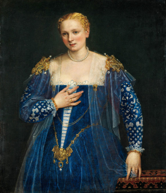 ヴェロネーゼ（本名パオロ・カリアーリ）《女性の肖像》、通称《美しきナーニ》