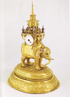 エラスムス・ビーアンブルナー《象の形をしたからくり時計》